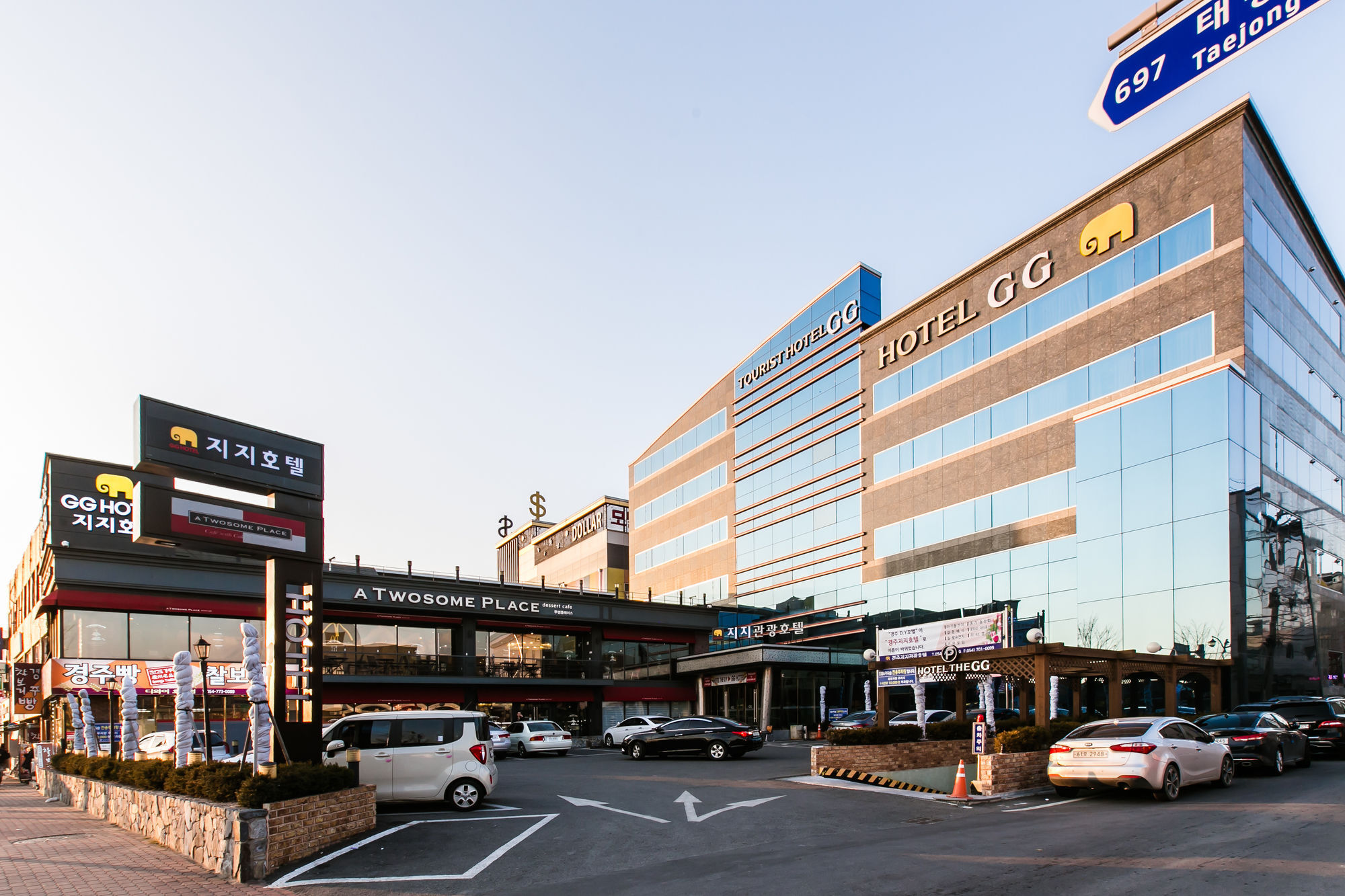 Gyeongju Gg Tourist Hotel Экстерьер фото